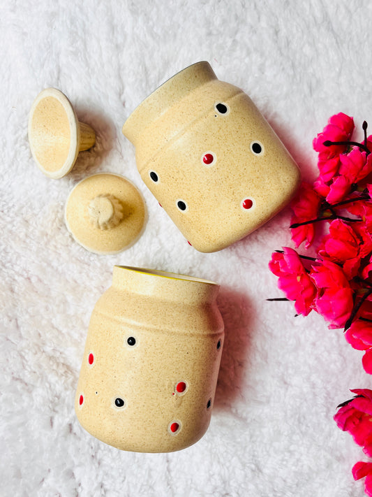 Earth Dot Seasoning Jar