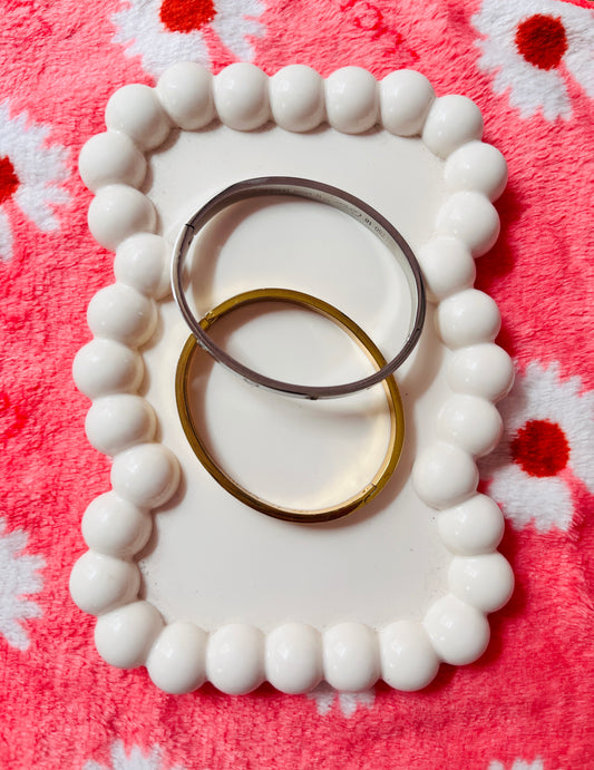 Pearl Cloud Ceramic Jewellery Tray